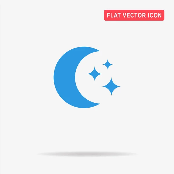 Ícone Lunar Ilustração Conceito Vetor Para Design —  Vetores de Stock
