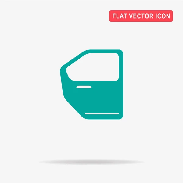 Autotür Symbol Vektor Konzept Illustration Für Design — Stockvektor