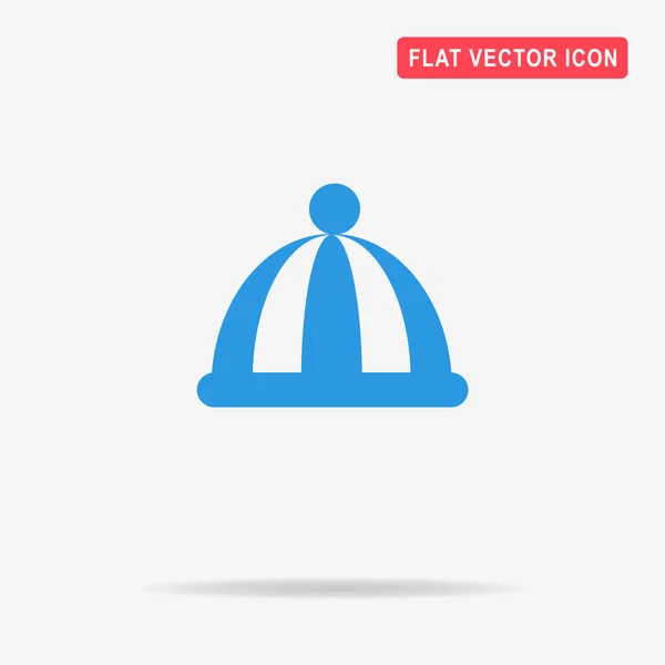 Icono Del Sombrero Ilustración Del Concepto Vectorial Para Diseño — Vector de stock