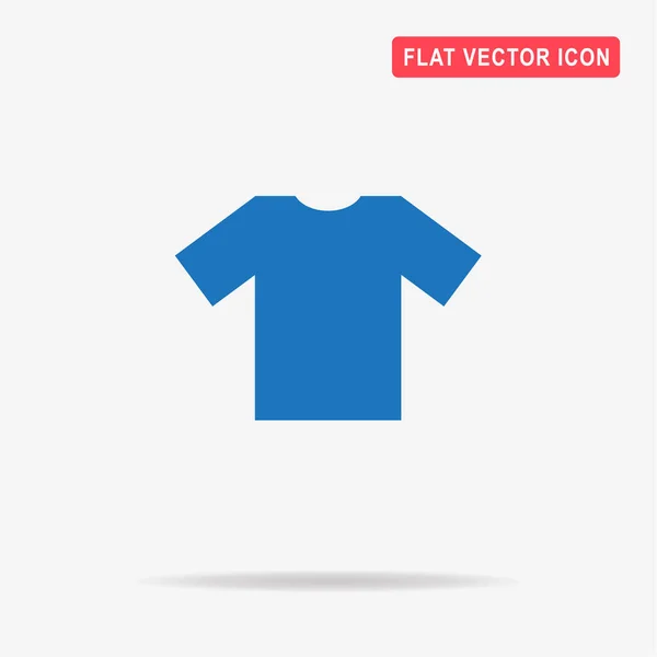 Tričko Ikona Vektorové Ilustrace Koncept Pro Design — Stockový vektor
