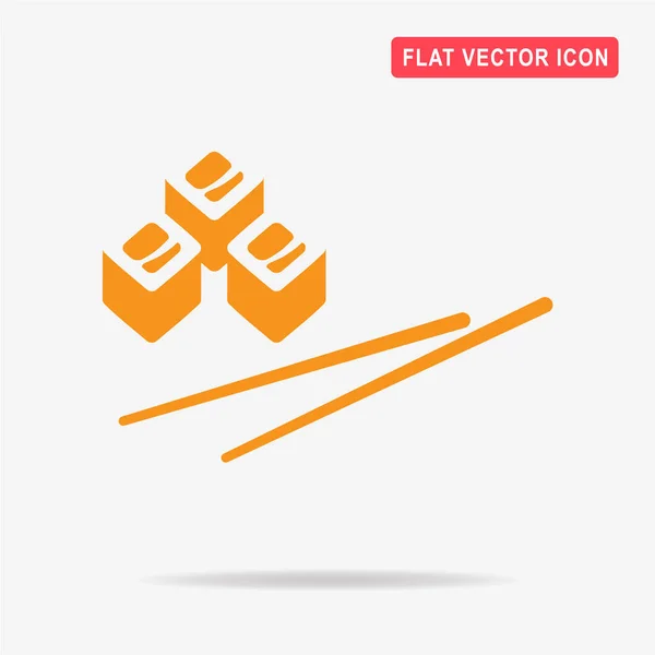 Icono Sushi Ilustración Del Concepto Vectorial Para Diseño — Vector de stock