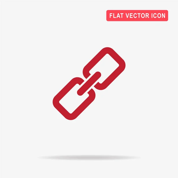 Pictogram Van Verbinding Vectorillustratie Concept Voor Ontwerp — Stockvector