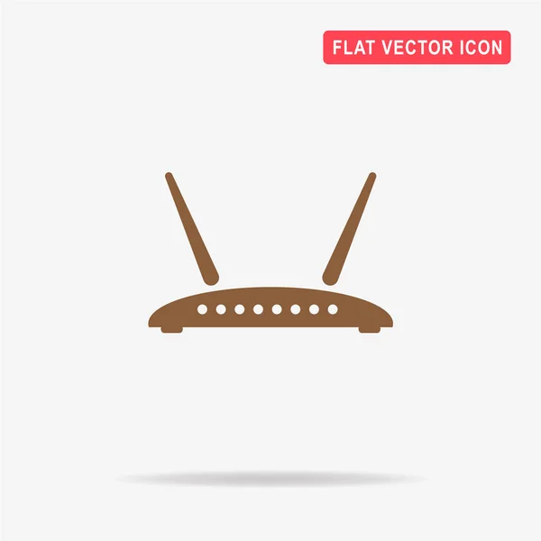 Icono Del Router Ilustración Del Concepto Vectorial Para Diseño — Vector de stock