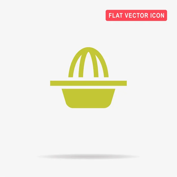 Icono Exprimidor Mano Ilustración Del Concepto Vectorial Para Diseño — Vector de stock