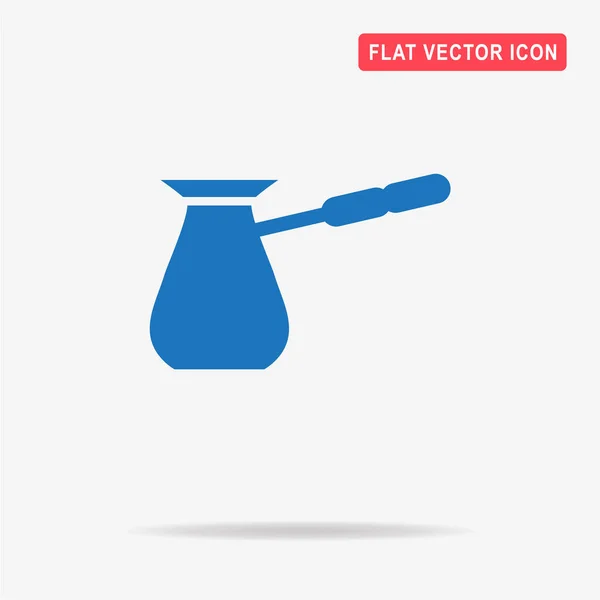 Icono Cezve Ilustración Del Concepto Vectorial Para Diseño — Vector de stock