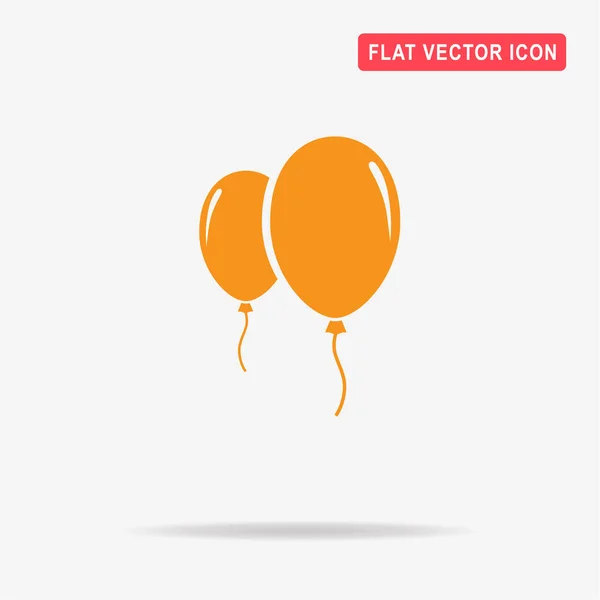 Icône Ballon Illustration Vectorielle Concept Pour Design — Image vectorielle