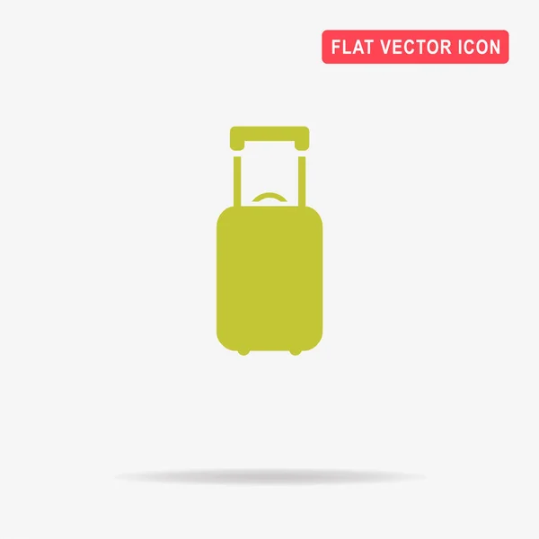 Icône Bagage Illustration Vectorielle Concept Pour Design — Image vectorielle