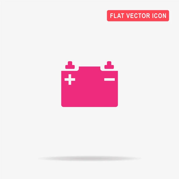 Icono Batería Del Coche Ilustración Del Concepto Vectorial Para Diseño — Vector de stock