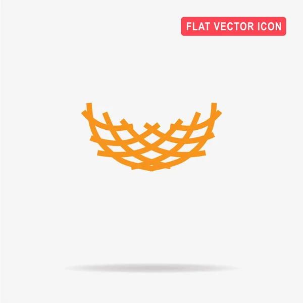 Nest Ikone Vektor Konzept Illustration Für Design — Stockvektor