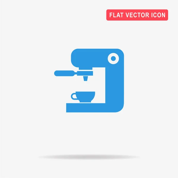 Icono Máquina Café Ilustración Del Concepto Vectorial Para Diseño — Vector de stock