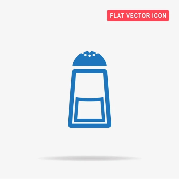 Salt Icon Vector Concept Illustration Design — Stock Vector