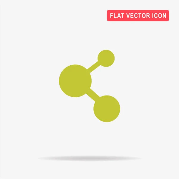 Verbindungssymbol Vektor Konzept Illustration Für Design — Stockvektor