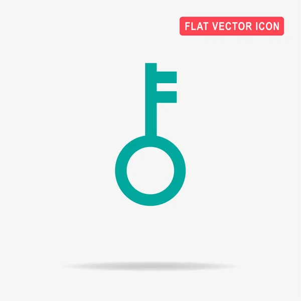 Icono Clave Ilustración Del Concepto Vectorial Para Diseño — Vector de stock