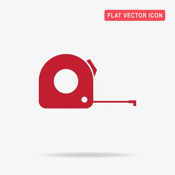 Icono Línea Cinta Métrica Ilustración Del Concepto Vectorial Para Diseño — Vector de stock