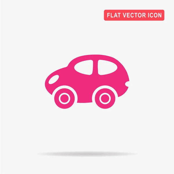 Ícone Carro Brinquedo Ilustração Conceito Vetor Para Design — Vetor de Stock