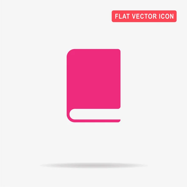 Icono Del Libro Ilustración Del Concepto Vectorial Para Diseño — Vector de stock