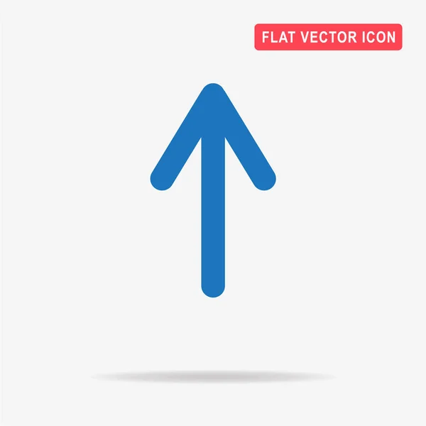 Het Pictogram Van Pijl Vectorillustratie Concept Voor Ontwerp — Stockvector