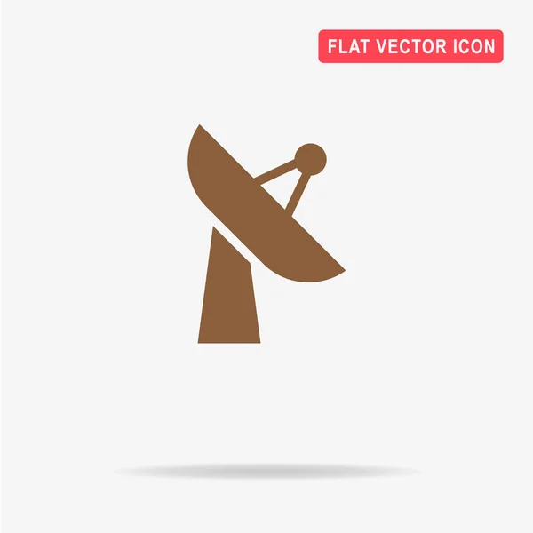 Antenna Icon Vector Concept Illustration Design — Stock Vector