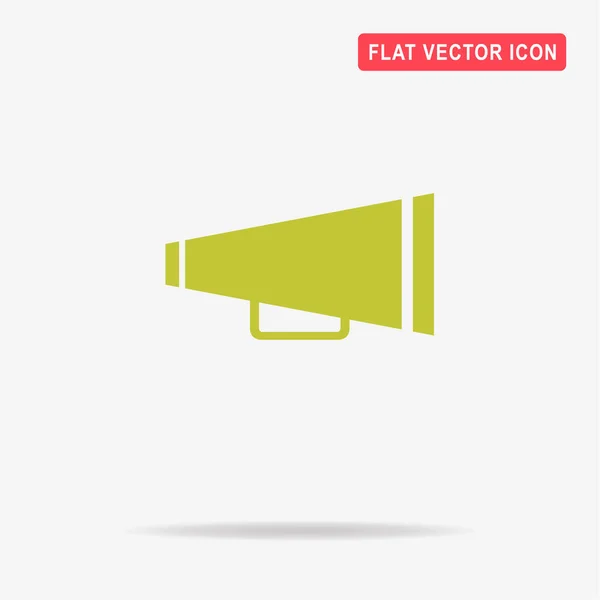 Animar Icono Megáfono Ilustración Del Concepto Vectorial Para Diseño — Vector de stock