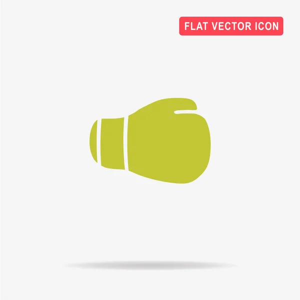 Ícone Luva Boxe Ilustração Conceito Vetor Para Design — Vetor de Stock