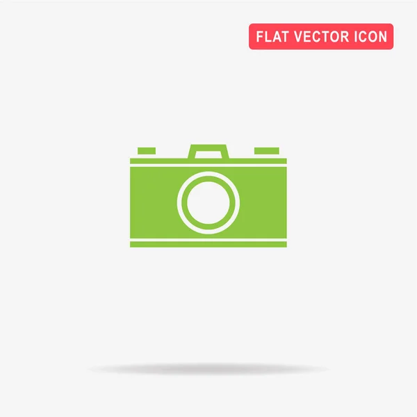 Icono Cámara Vector Concepto Ilustración Para Diseño — Vector de stock