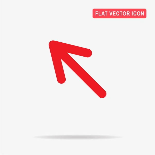 Pfeil Symbol Vektor Konzept Illustration Für Design — Stockvektor