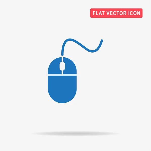 Icono Del Ratón Ilustración Del Concepto Vectorial Para Diseño — Vector de stock