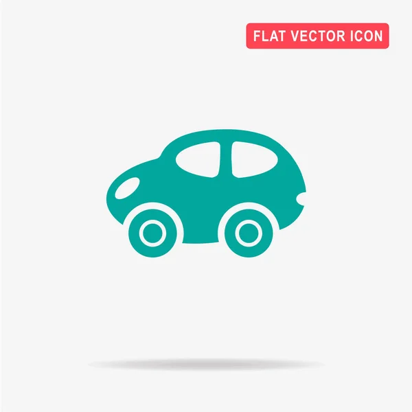 Toy Car Icon Vector Concept Illustration Design — Stock Vector