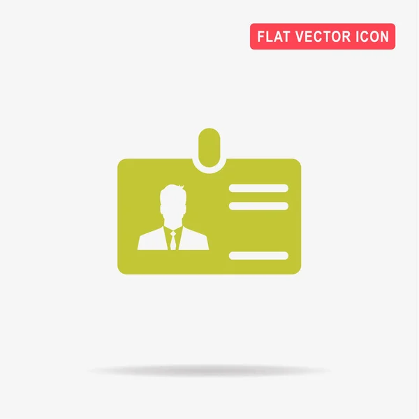 Card Icon Vector Concept Illustration Design — Stock Vector
