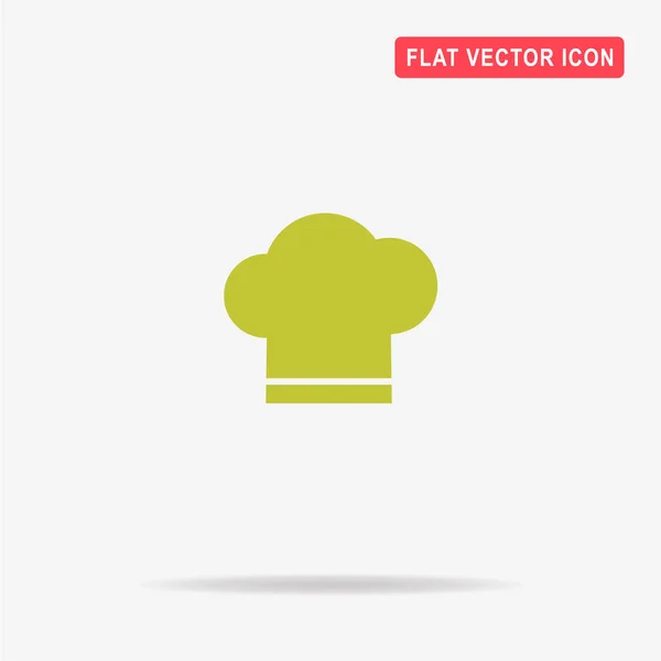 Icône Chapeau Chef Illustration Vectorielle Concept Pour Design — Image vectorielle