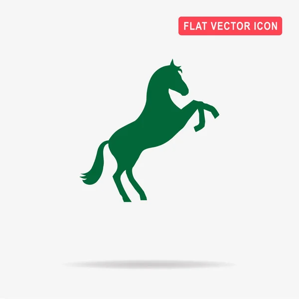 Het Pictogram Van Het Paard Vectorillustratie Concept Voor Ontwerp — Stockvector