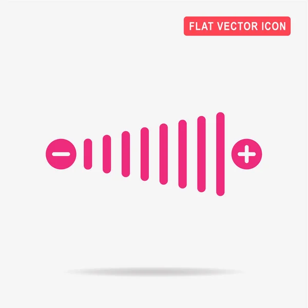 Ícone Volume Ilustração Conceito Vetor Para Design — Vetor de Stock