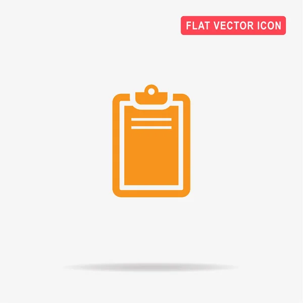 Ícone Lista Ilustração Conceito Vetor Para Design — Vetor de Stock