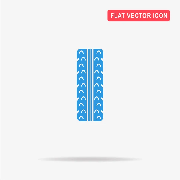 Icono Neumático Ilustración Del Concepto Vectorial Para Diseño — Vector de stock