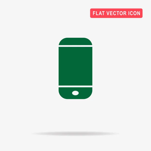 Ikona Chytrého Telefonu Vektorové Ilustrace Koncept Pro Design — Stockový vektor