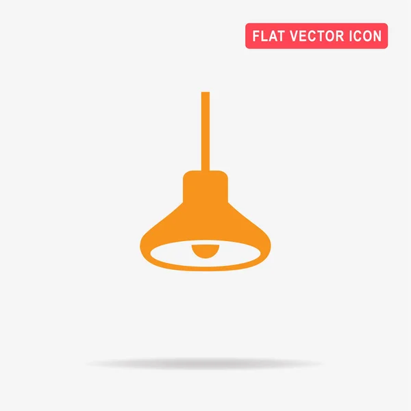Icône Lampe Illustration Vectorielle Concept Pour Design — Image vectorielle