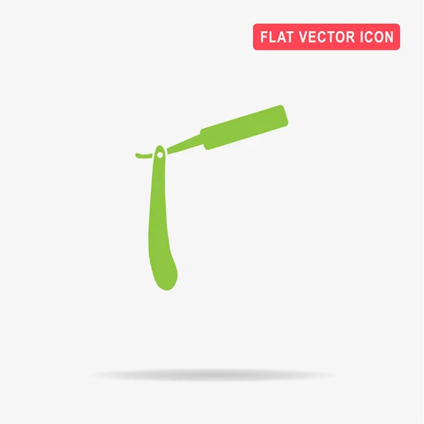 Rasiermesser Symbol Vektor Konzept Illustration Für Design — Stockvektor