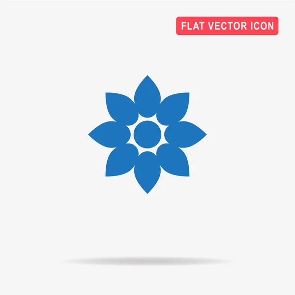 Icono Flores Ilustración Del Concepto Vectorial Para Diseño — Vector de stock