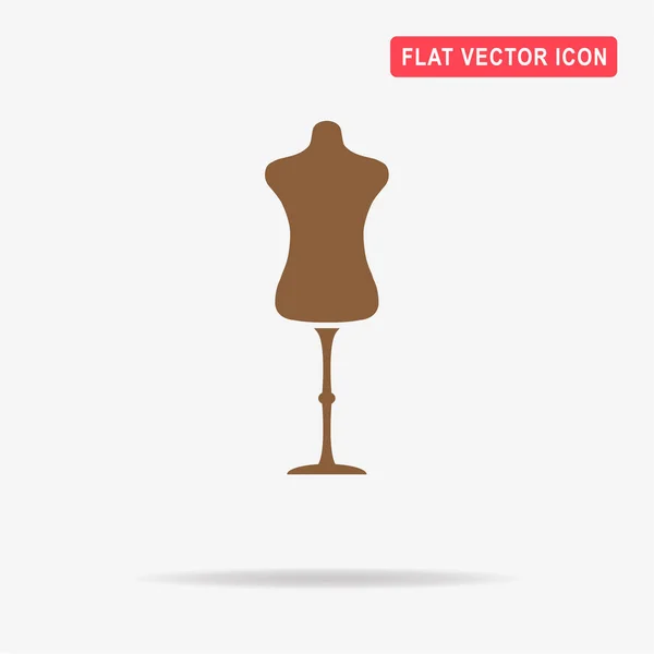 Icono Del Maniquí Ilustración Del Concepto Vectorial Para Diseño — Vector de stock