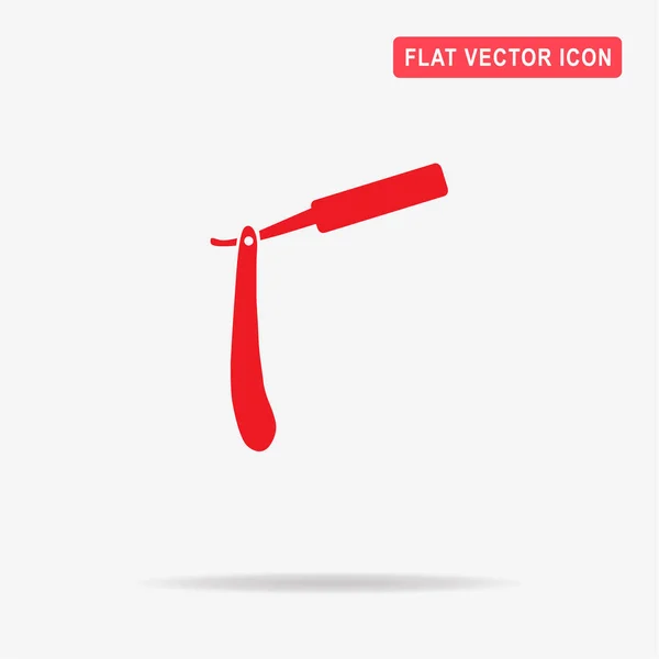 Razor Pictogram Vectorillustratie Concept Voor Ontwerp — Stockvector