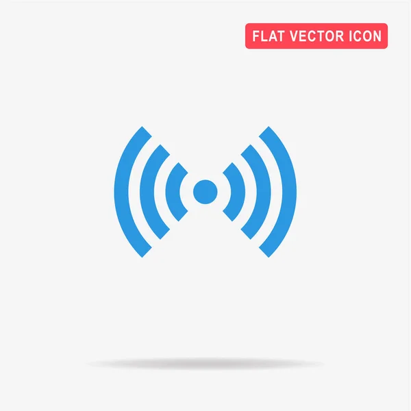 Wifi Pictogram Vectorillustratie Concept Voor Ontwerp — Stockvector