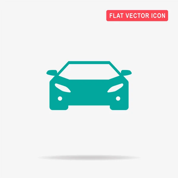 Auto Icon Vector Concept Illustration Design — Stock Vector