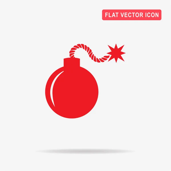 Bom Pictogram Vectorillustratie Concept Voor Ontwerp — Stockvector