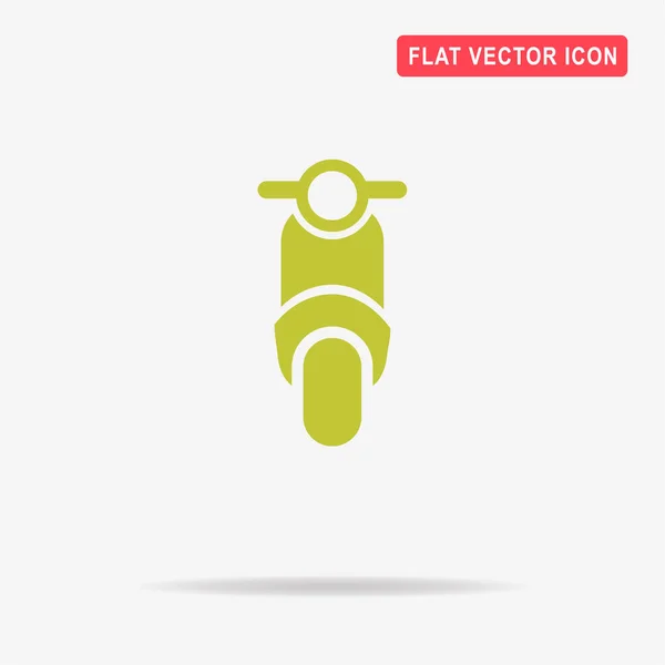 Ícone Scooter Ilustração Conceito Vetor Para Design — Vetor de Stock