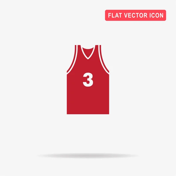 Shirt Sport Icône Illustration Vectorielle Concept Pour Design — Image vectorielle