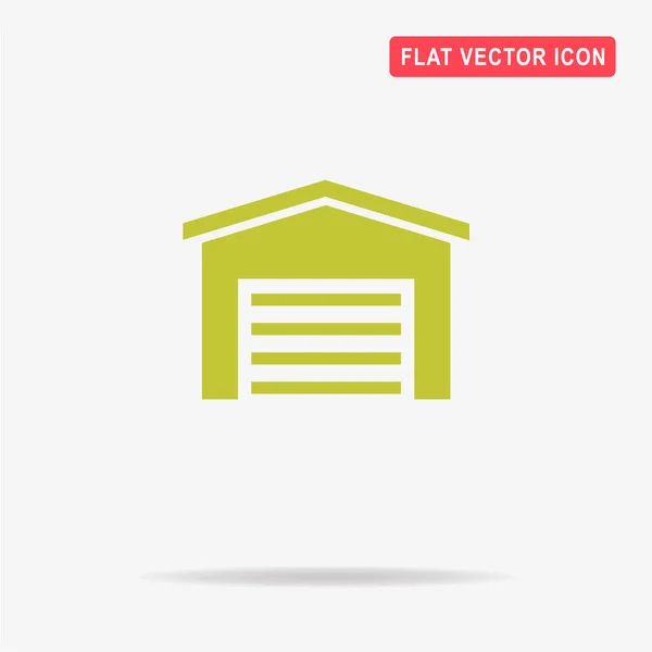 Ícone Garagem Ilustração Conceito Vetor Para Design — Vetor de Stock