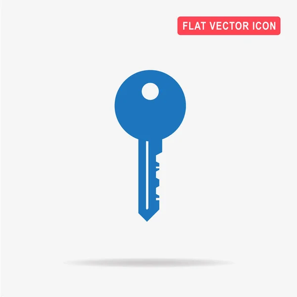 Icono Clave Ilustración Del Concepto Vectorial Para Diseño — Vector de stock