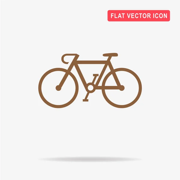 Het Pictogram Van Fiets Vectorillustratie Concept Voor Ontwerp — Stockvector