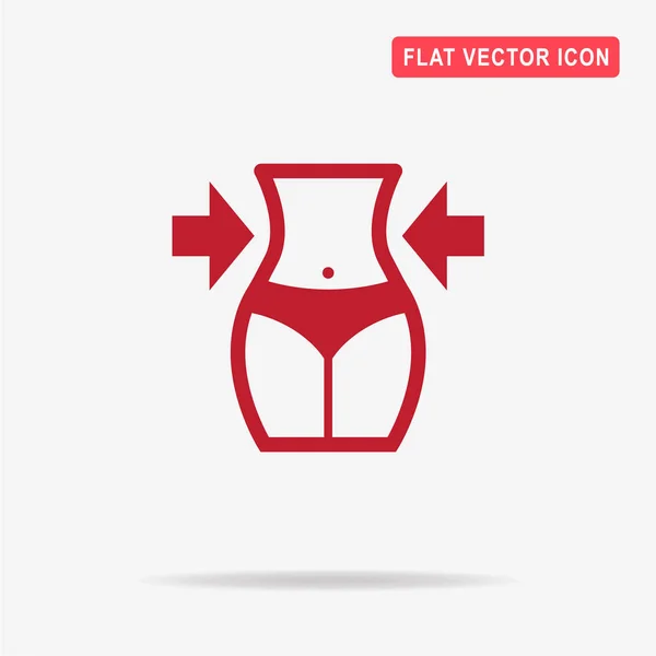 Diet Icon Vector Concept Illustration Design — Stock Vector