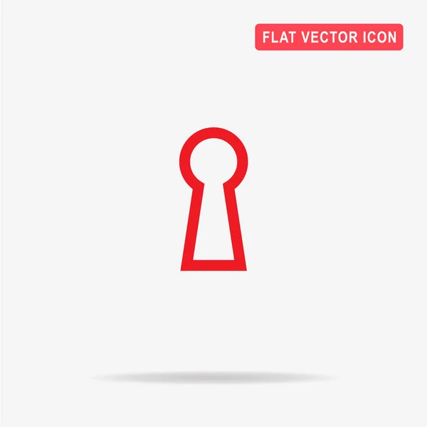 Icono Cerradura Ilustración Del Concepto Vectorial Para Diseño — Vector de stock